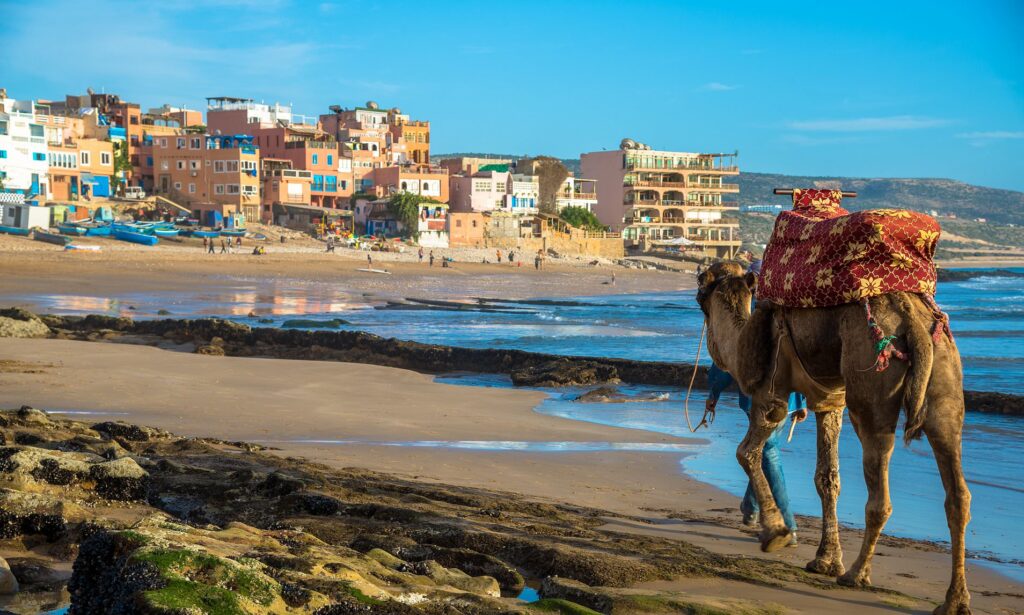 Best beaches in Agadir Morocco - Taghazout Beach