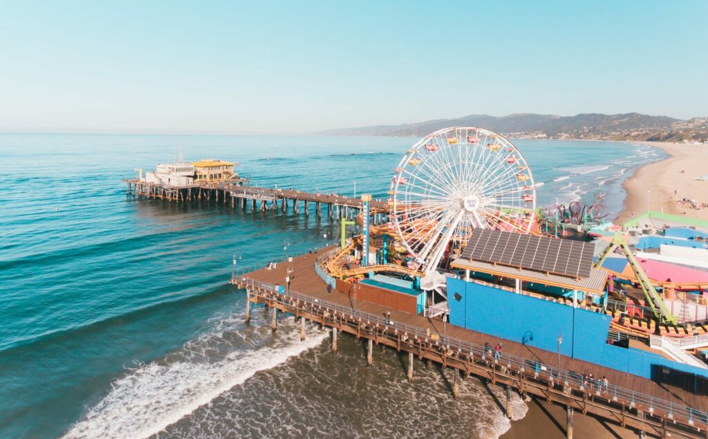 California vacation spots - Santa Monica