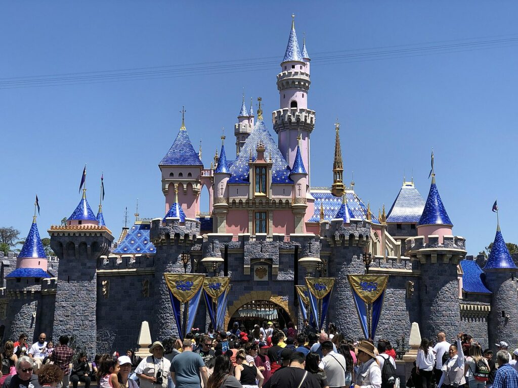 Famous landmarks in California - disneyland