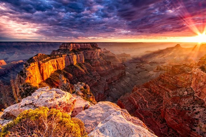 Grand Canyon best time to visit - Fall Magic