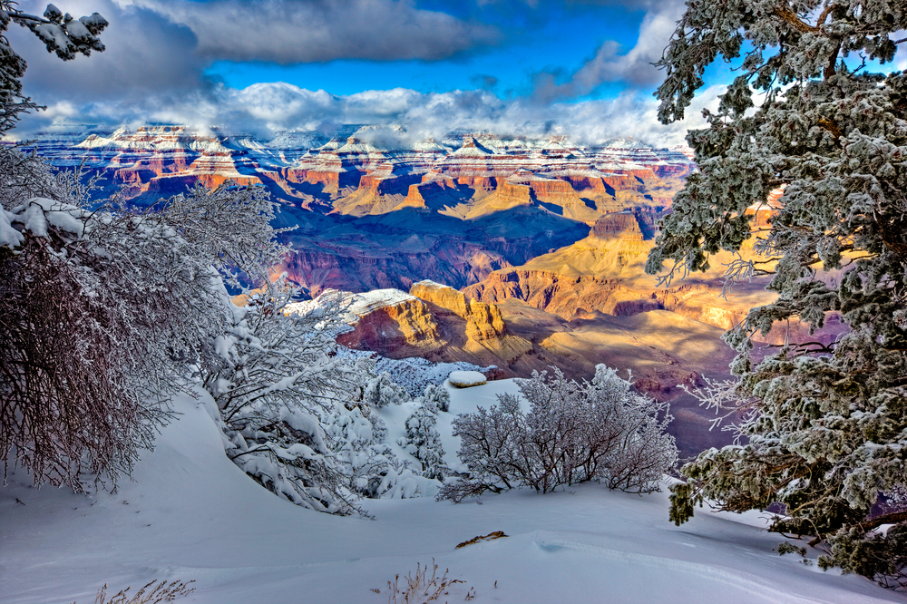 Grand Canyon best time to visit - Winter Wonderland