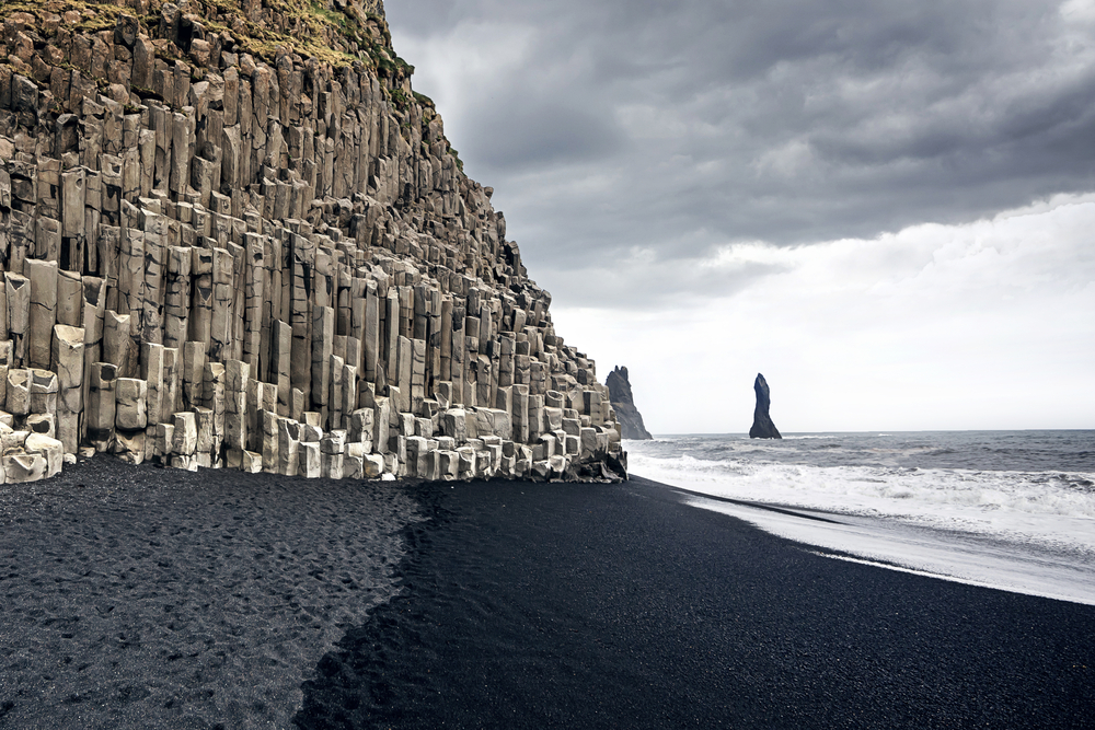 Iceland natural wonders - Reynisfjara Black Sand Beach