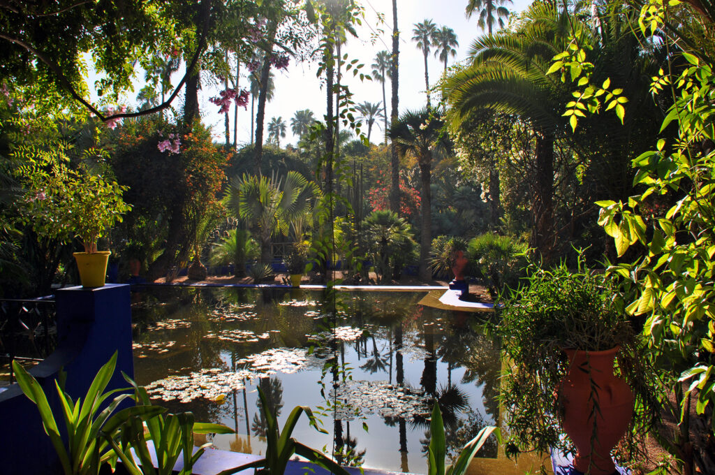 Marrakech Morocco sights - Jardin Majorelle