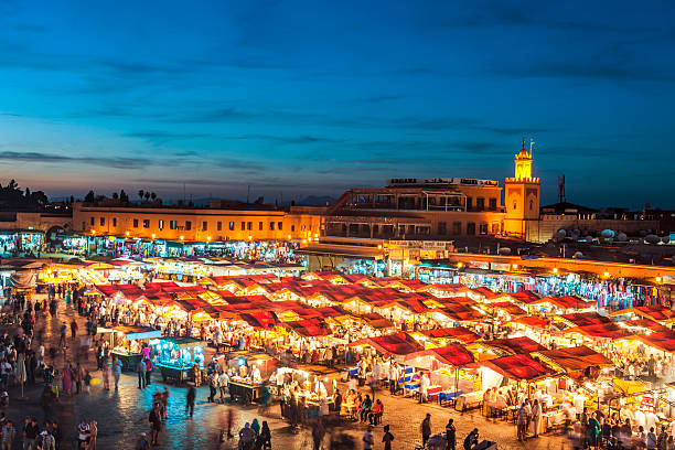 Marrakech Morocco sights - Djemaa el-Fna