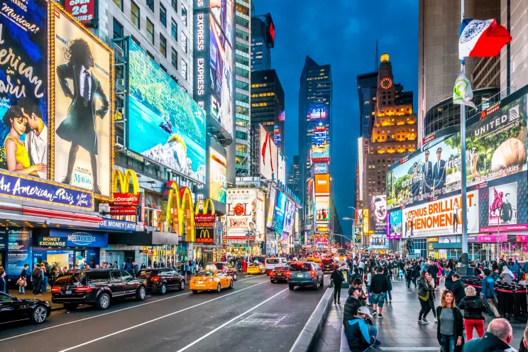 New York City tourist spots - Time Square