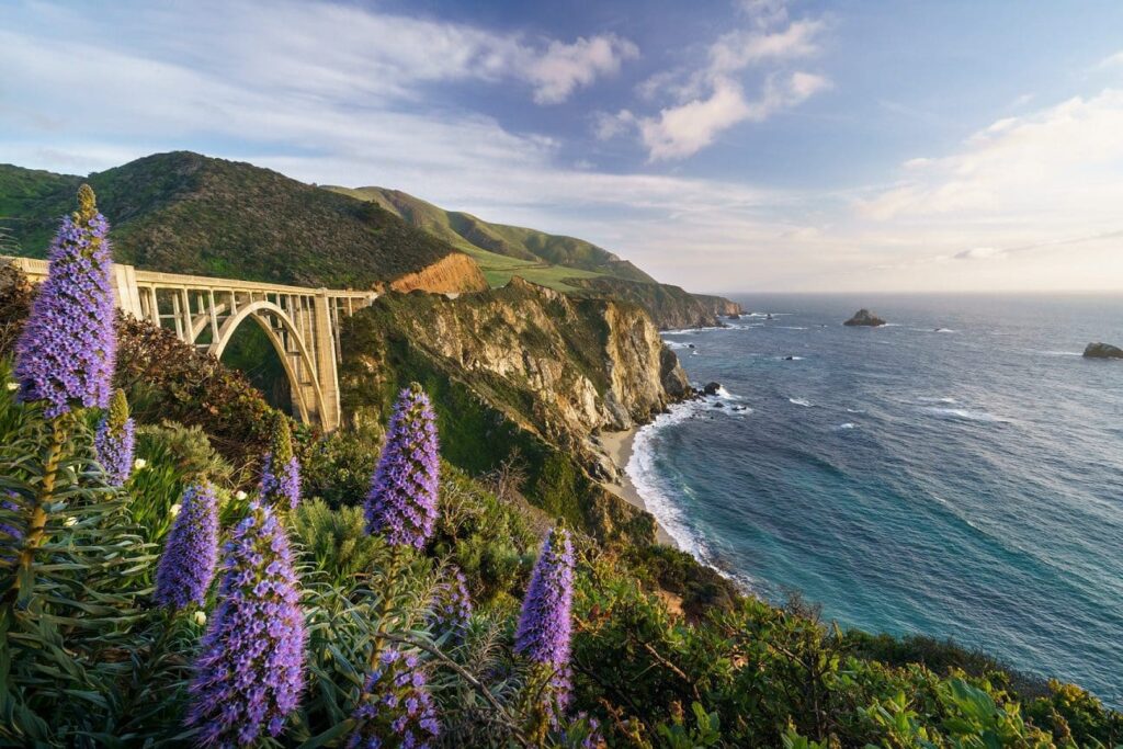 California road trip ideas - Pacific Coast Highway